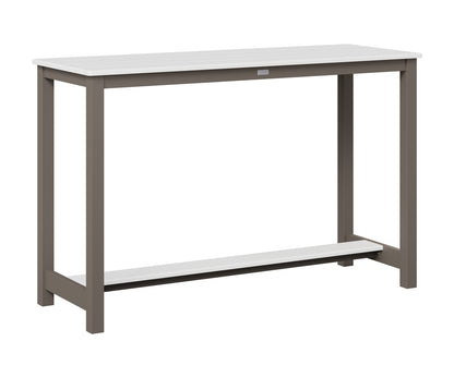 Balcony Table Aluminum Base Bar Height
