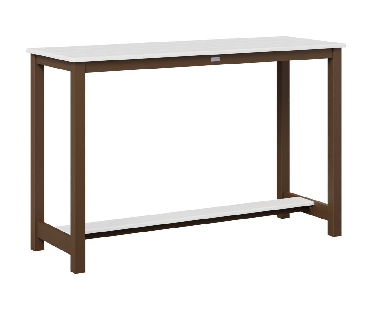 Balcony Table Aluminum Base Bar Height