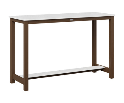 Balcony Table Aluminum Base Bar Height