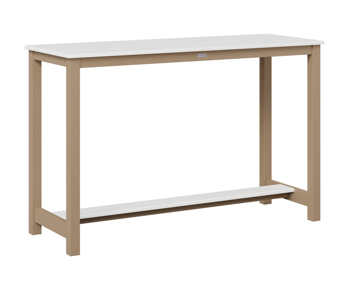 Balcony Table Aluminum Base Bar Height