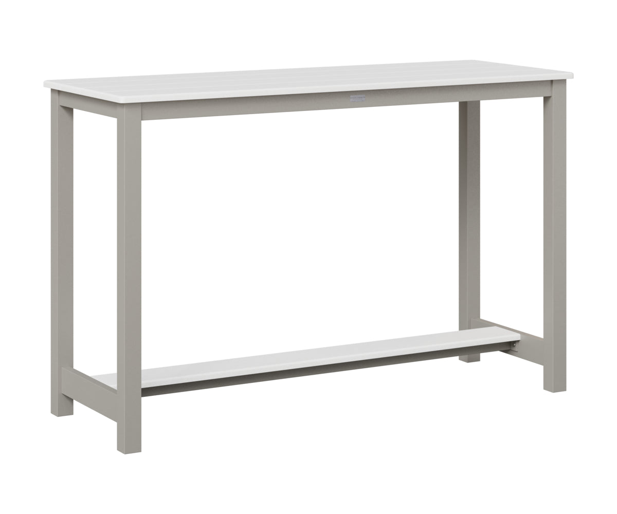 Balcony Table Aluminum Base Bar Height