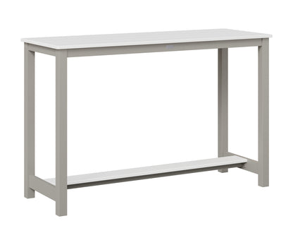 Balcony Table Aluminum Base Bar Height