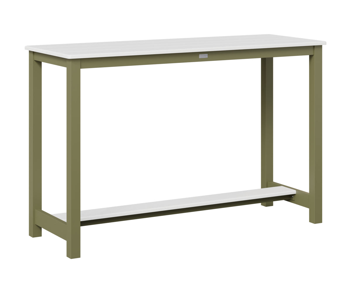 Balcony Table Aluminum Base Bar Height