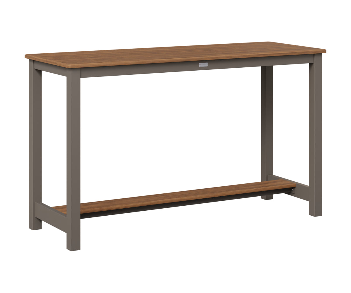 Balcony Table Aluminum Base Counter Height