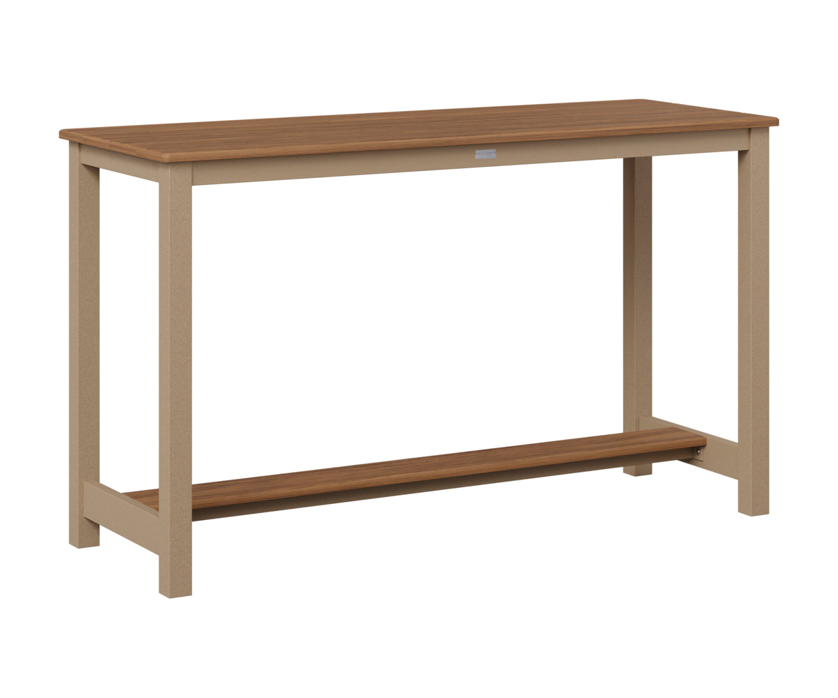 Balcony Table Aluminum Base Counter Height