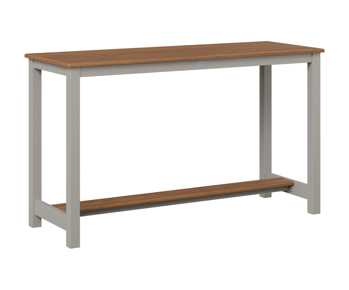 Balcony Table Aluminum Base Counter Height