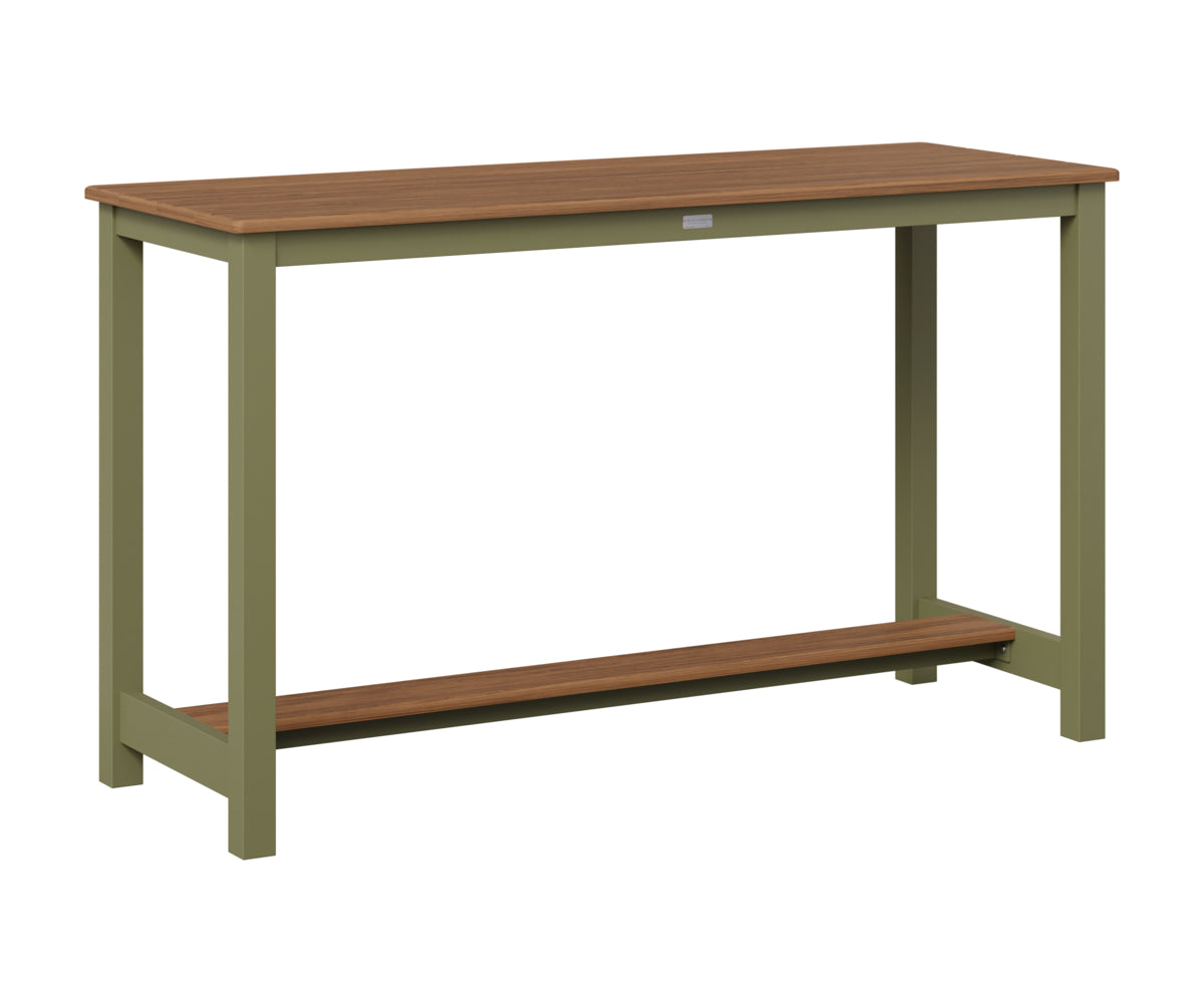 Balcony Table Aluminum Base Counter Height