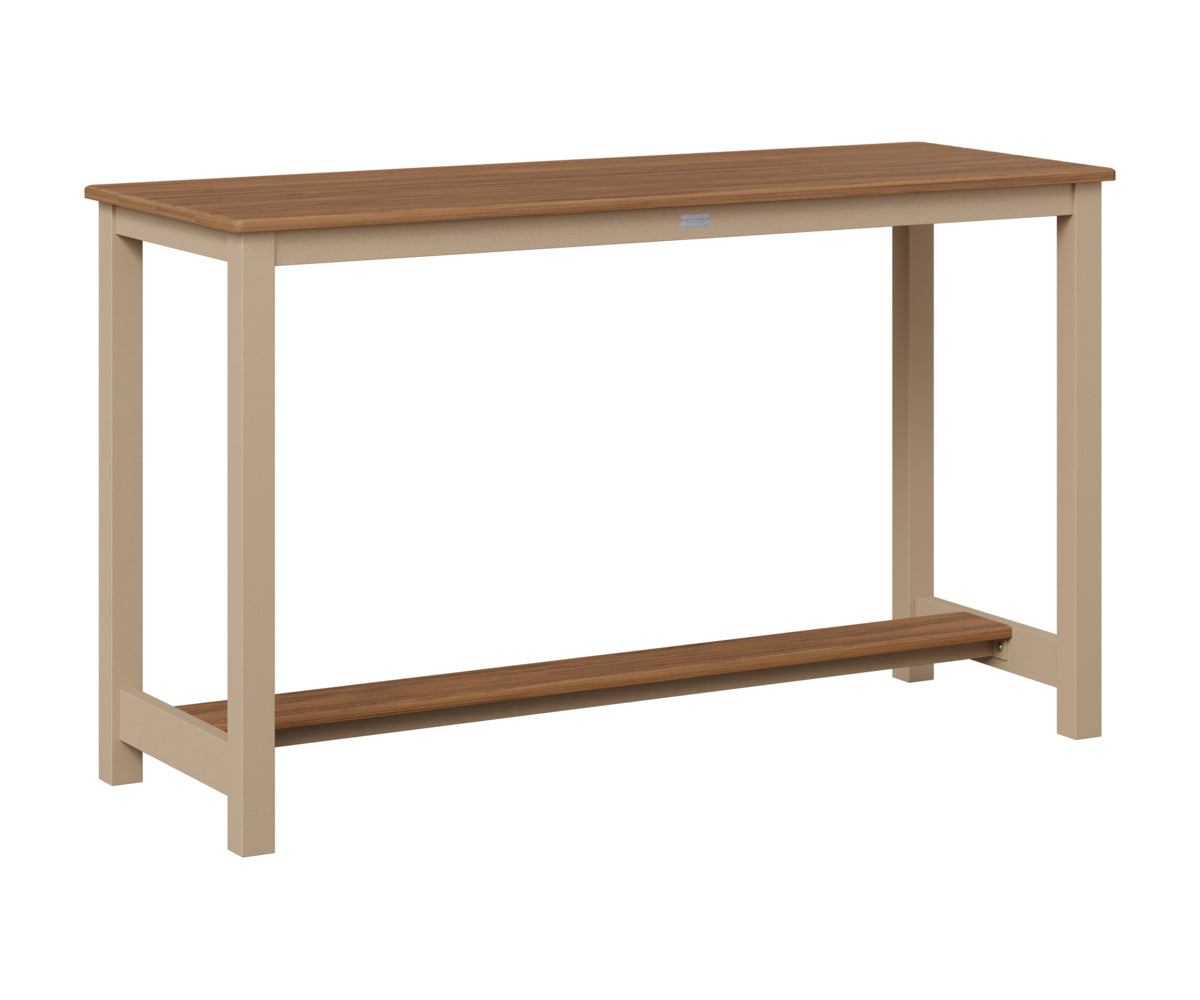 Balcony Table Aluminum Base Counter Height