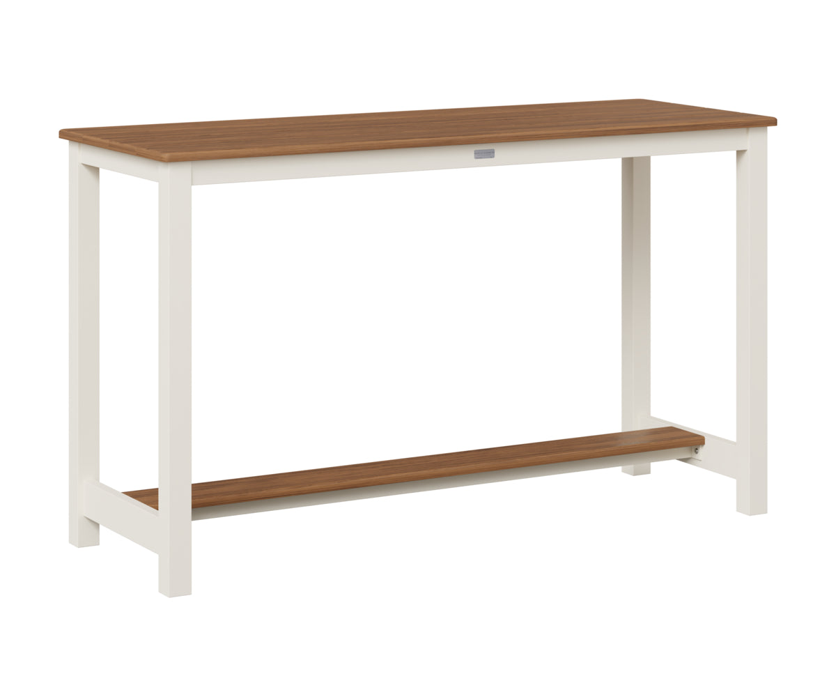 Balcony Table Aluminum Base Counter Height