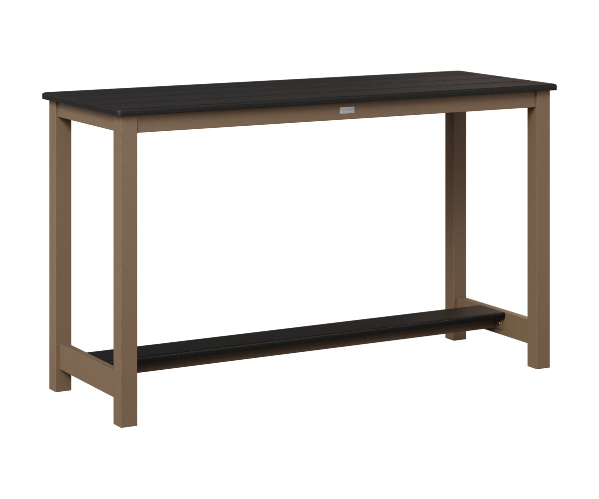 Balcony Table Aluminum Base Counter Height