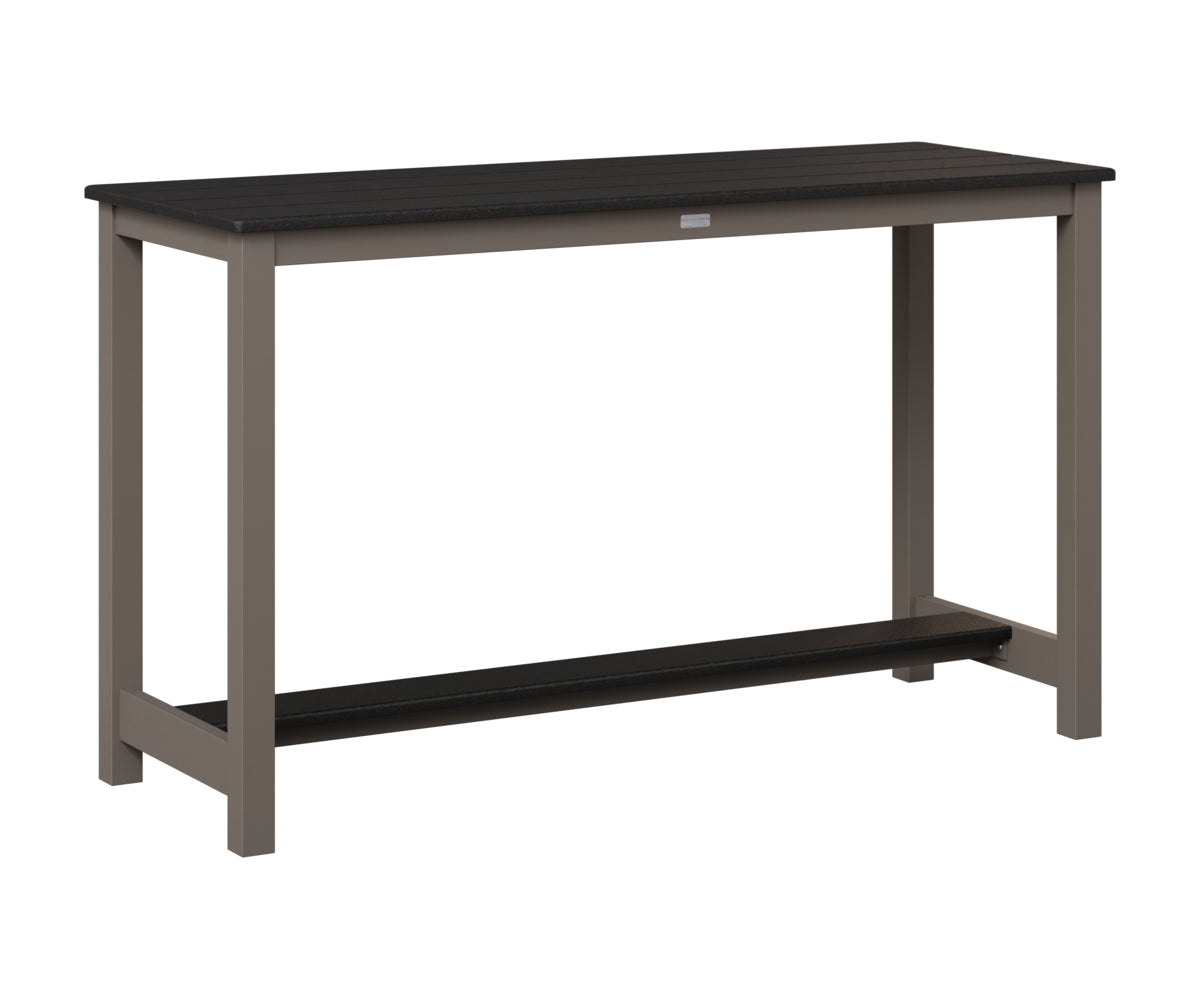 Balcony Table Aluminum Base Counter Height