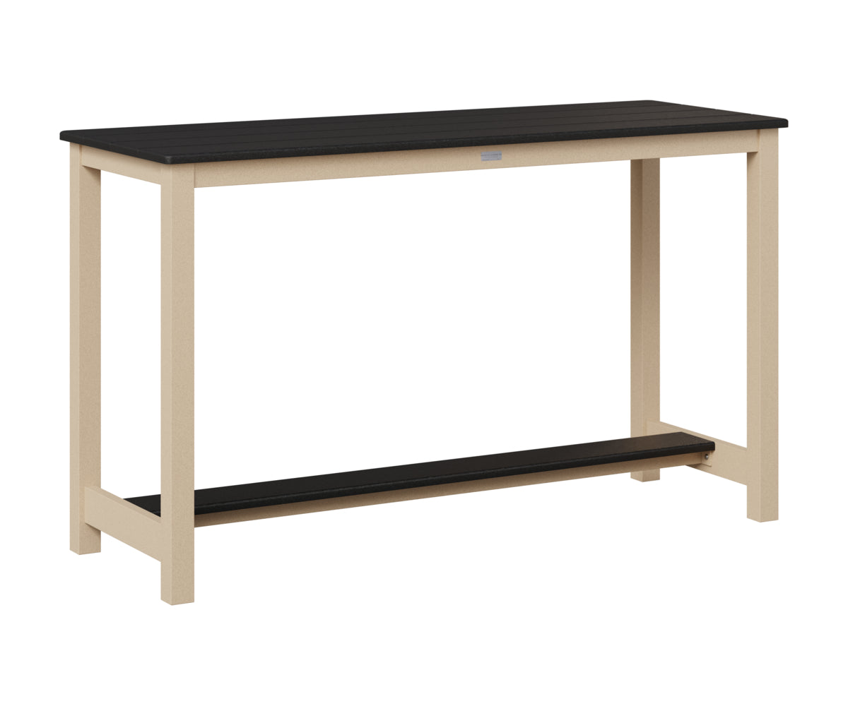 Balcony Table Aluminum Base Counter Height