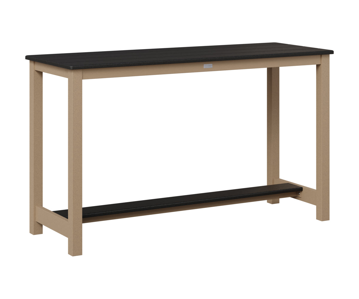 Balcony Table Aluminum Base Counter Height