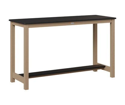 Balcony Table Aluminum Base Counter Height