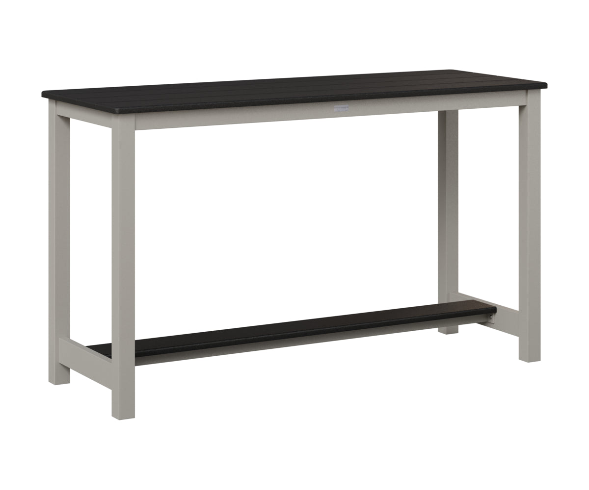 Balcony Table Aluminum Base Counter Height