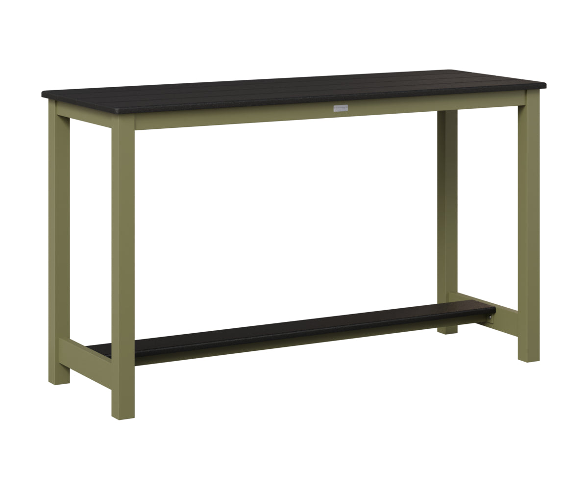 Balcony Table Aluminum Base Counter Height