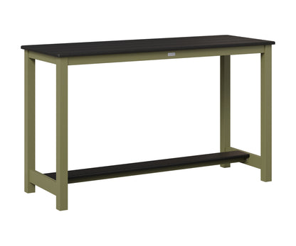 Balcony Table Aluminum Base Counter Height