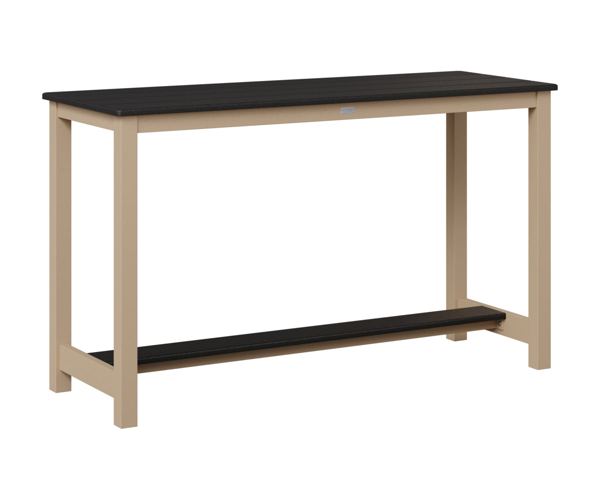 Balcony Table Aluminum Base Counter Height