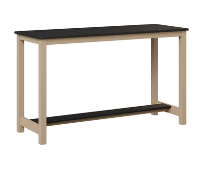 Balcony Table Aluminum Base Counter Height