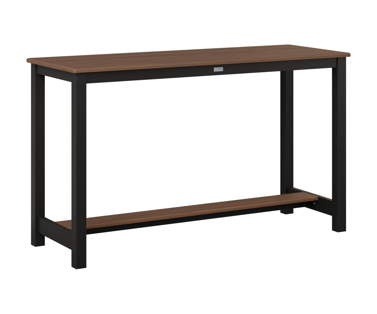 Balcony Table Aluminum Base Counter Height