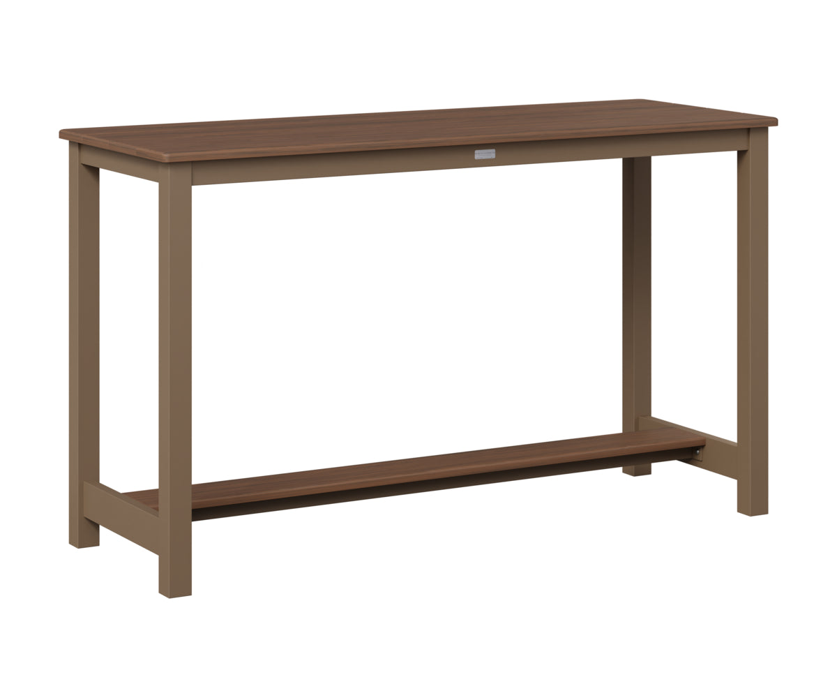 Balcony Table Aluminum Base Counter Height