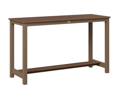 Balcony Table Aluminum Base Counter Height