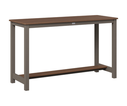 Balcony Table Aluminum Base Counter Height