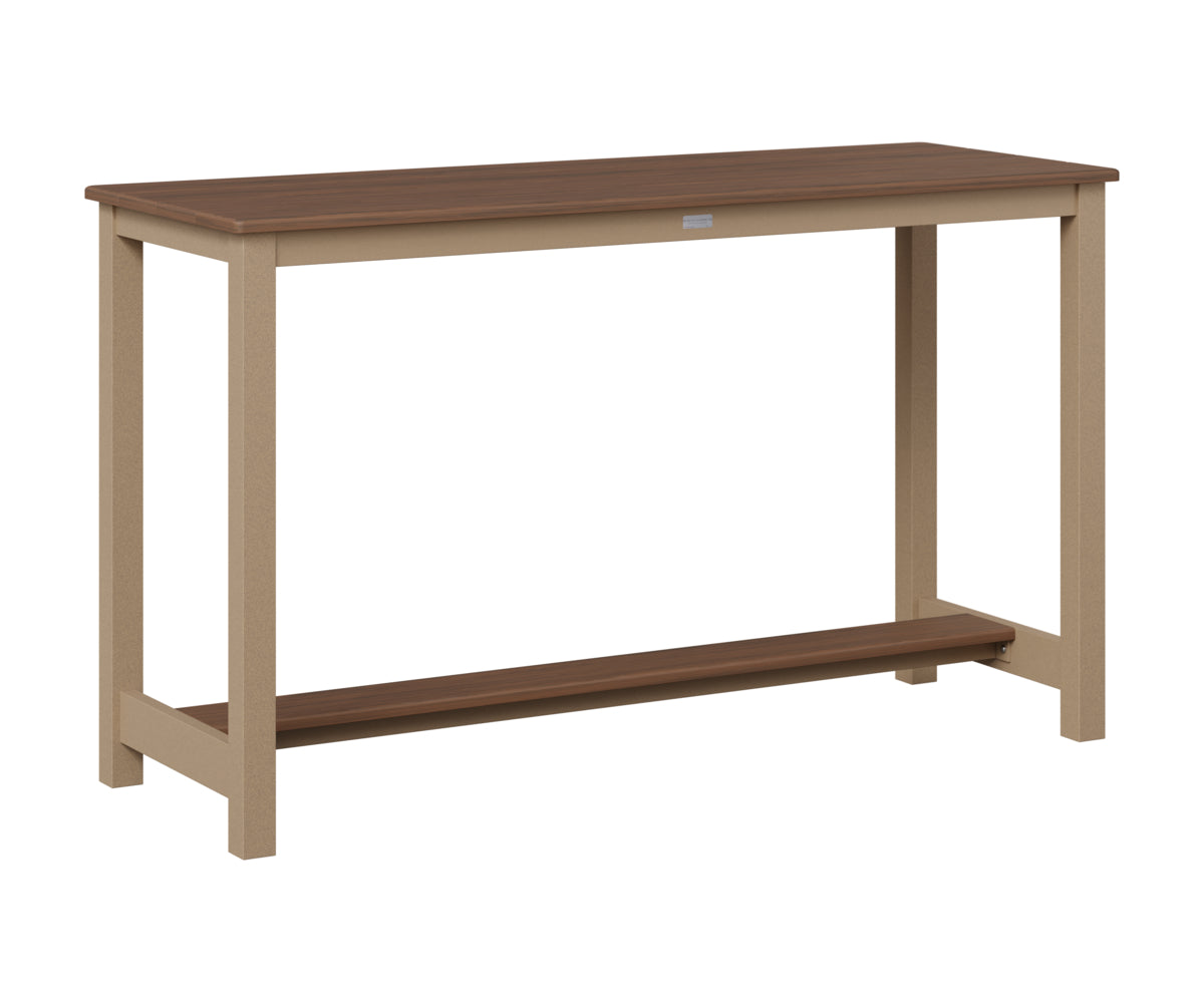 Balcony Table Aluminum Base Counter Height