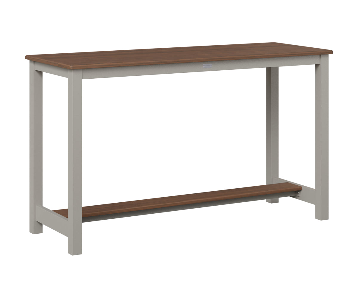 Balcony Table Aluminum Base Counter Height