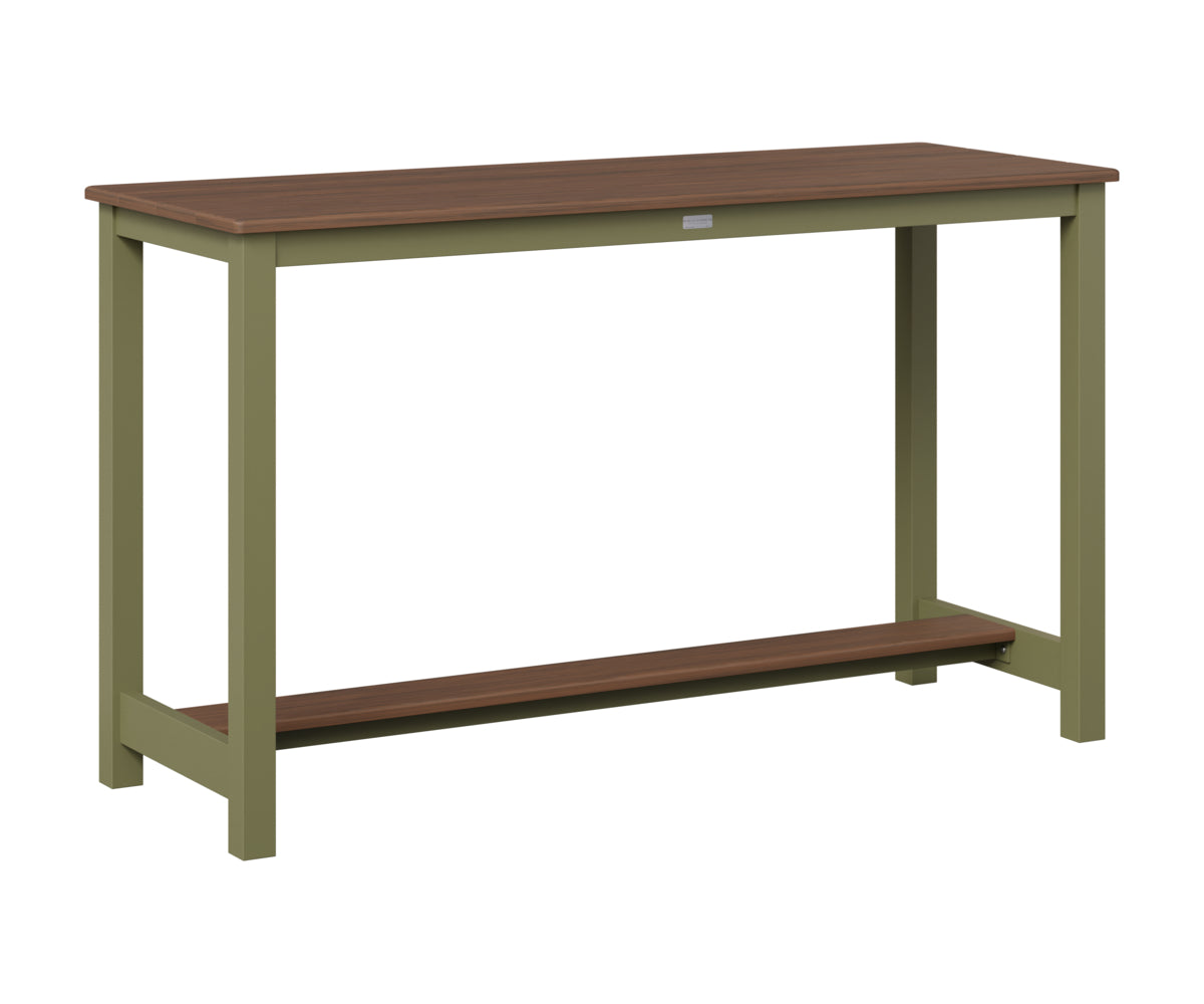 Balcony Table Aluminum Base Counter Height