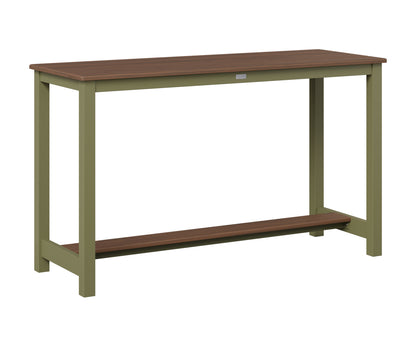 Balcony Table Aluminum Base Counter Height