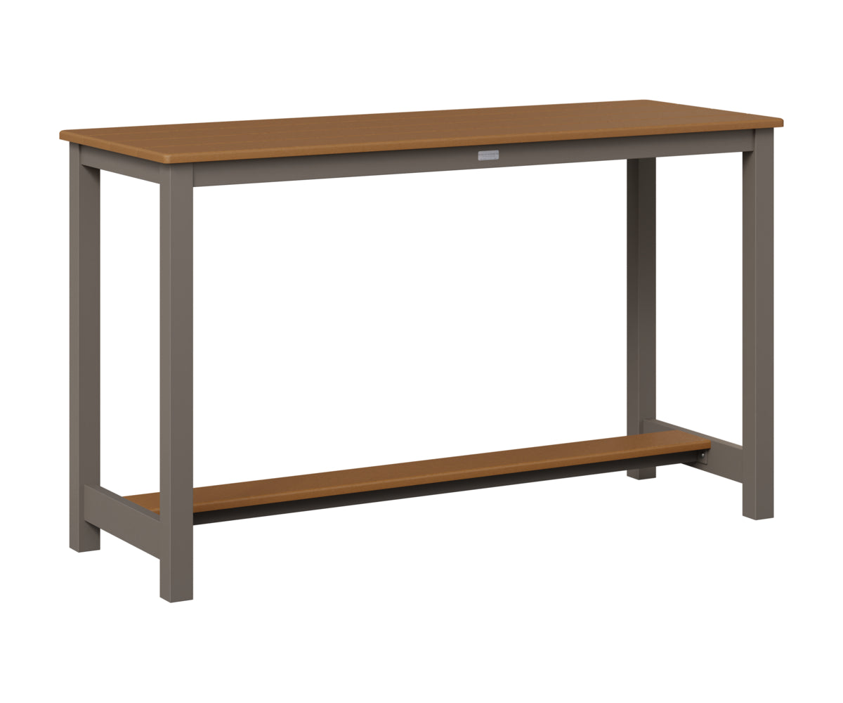 Balcony Table Aluminum Base Counter Height