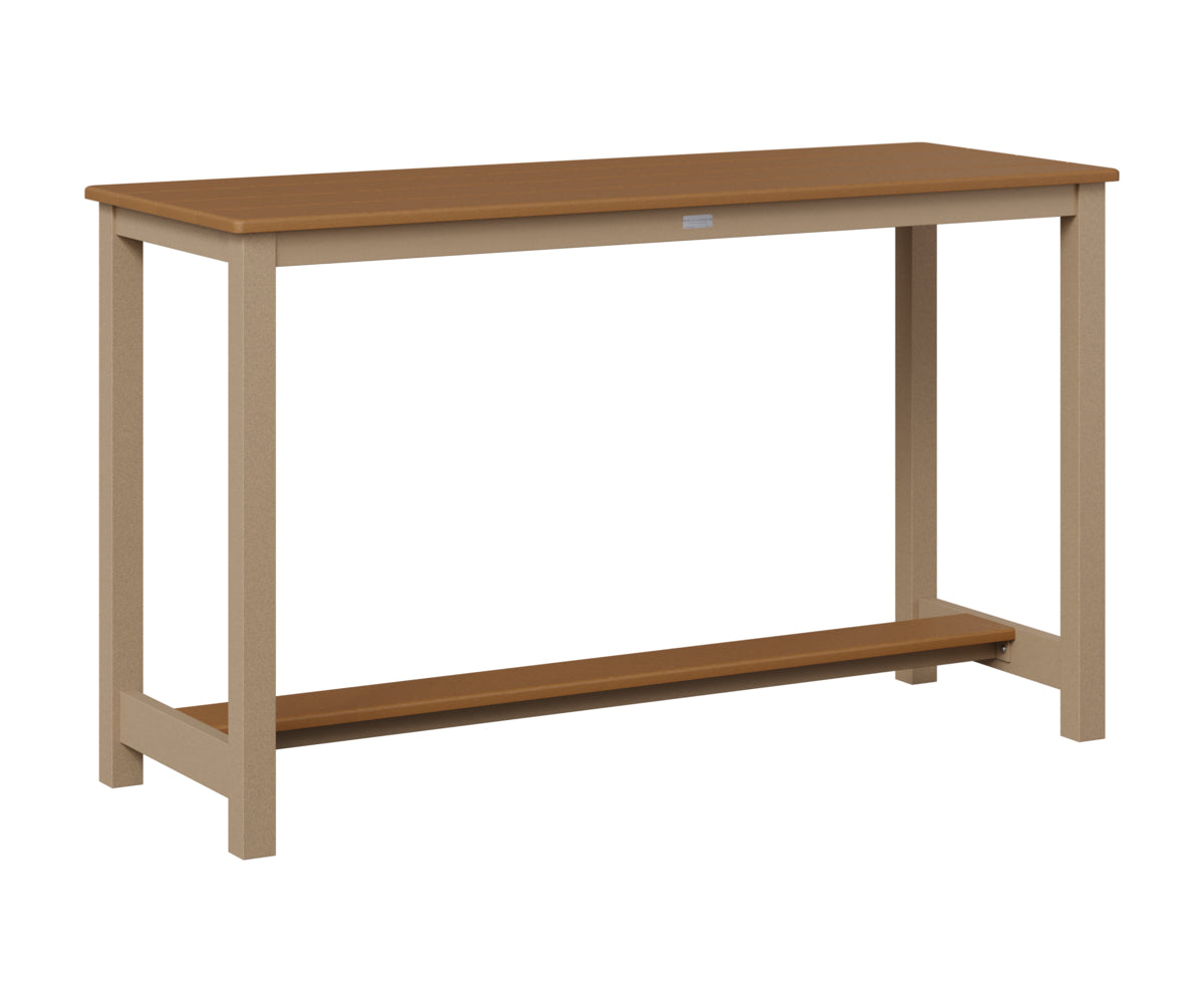 Balcony Table Aluminum Base Counter Height