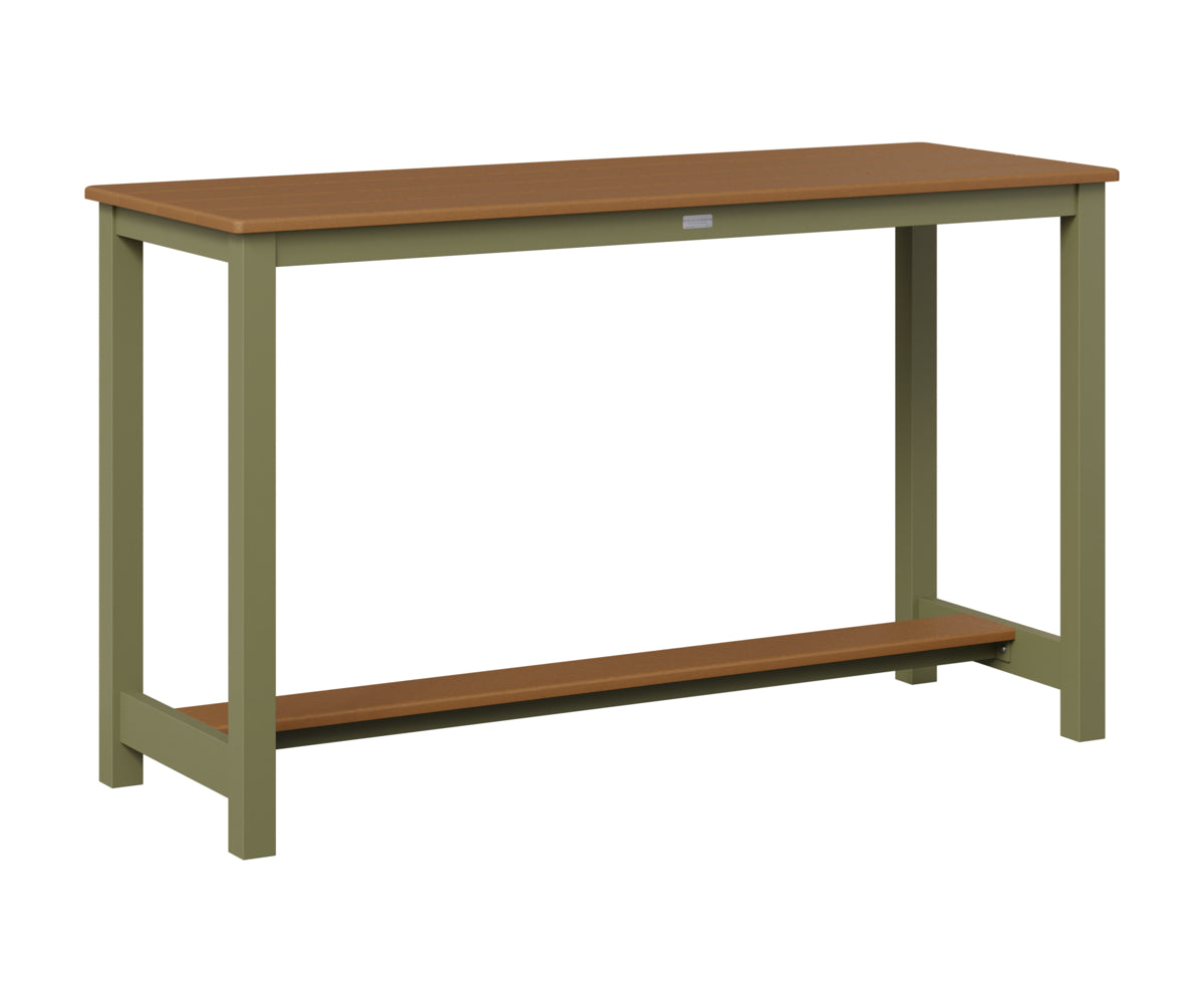 Balcony Table Aluminum Base Counter Height