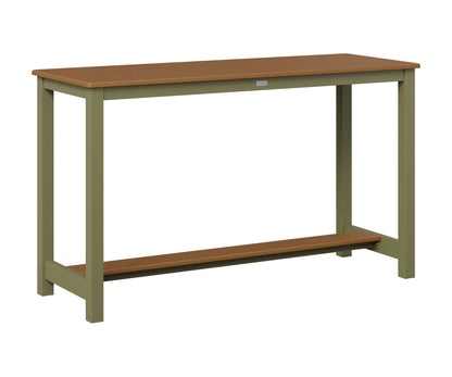 Balcony Table Aluminum Base Counter Height
