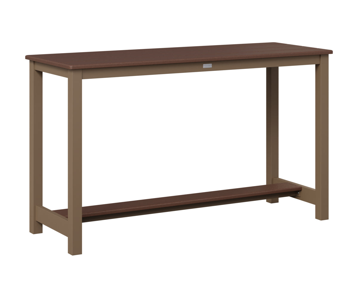 Balcony Table Aluminum Base Counter Height
