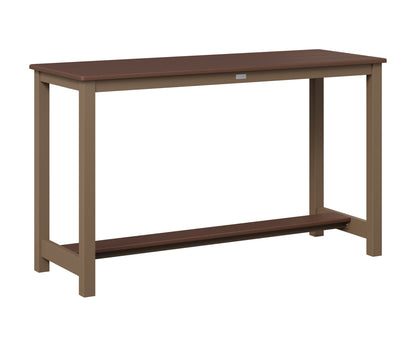 Balcony Table Aluminum Base Counter Height
