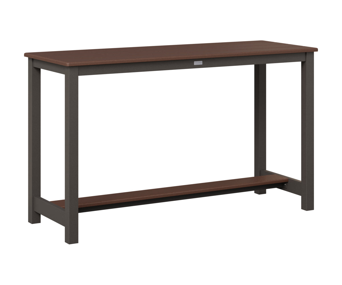 Balcony Table Aluminum Base Counter Height