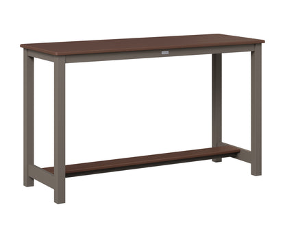 Balcony Table Aluminum Base Counter Height