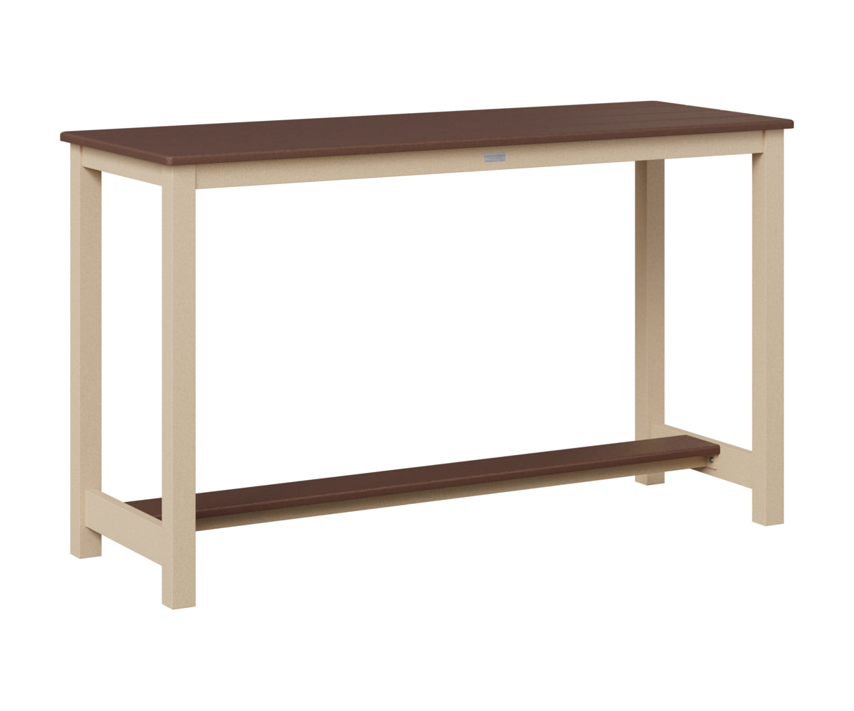 Balcony Table Aluminum Base Counter Height