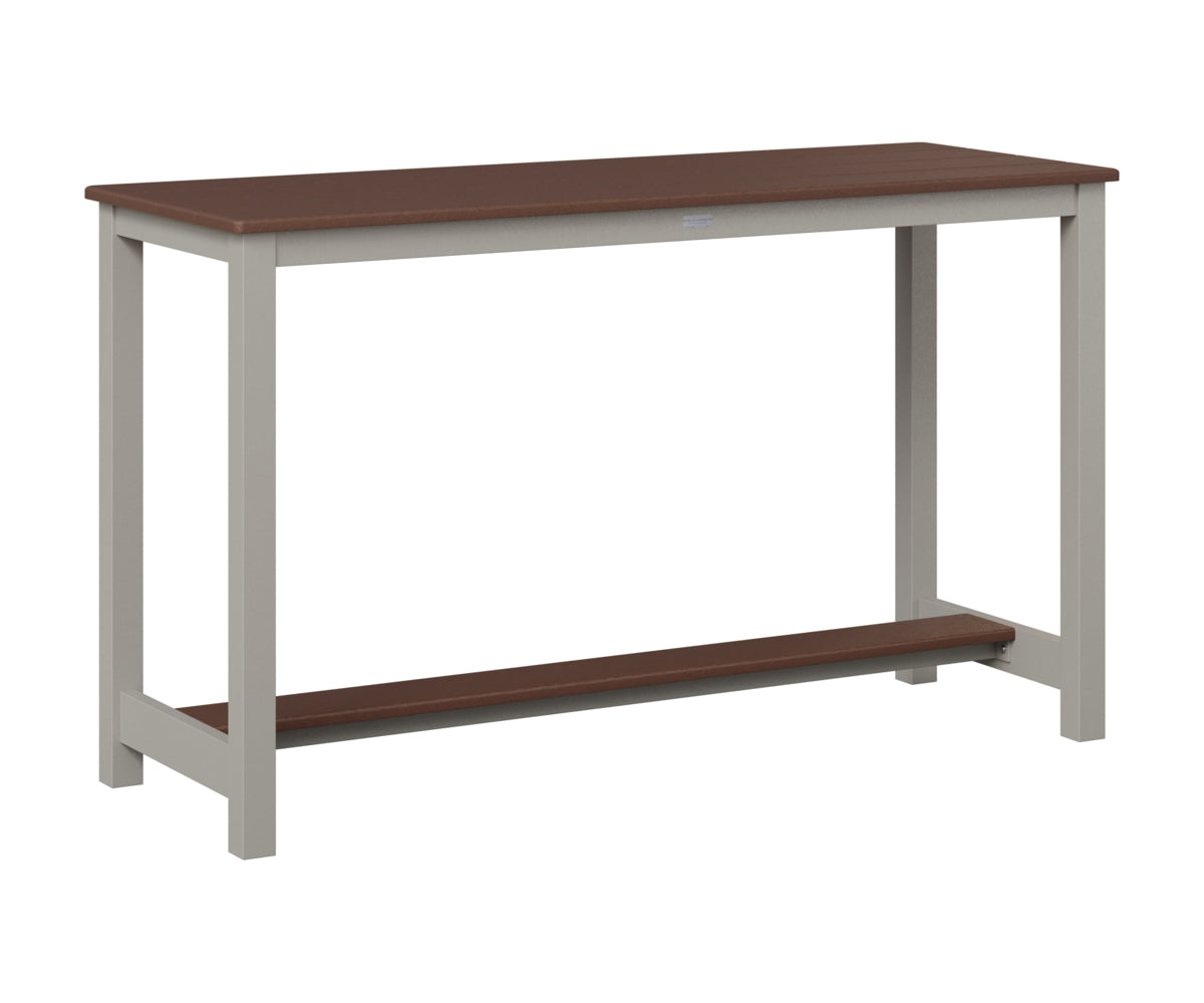 Balcony Table Aluminum Base Counter Height