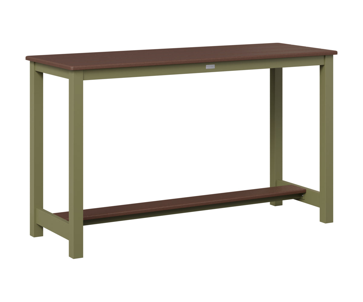 Balcony Table Aluminum Base Counter Height