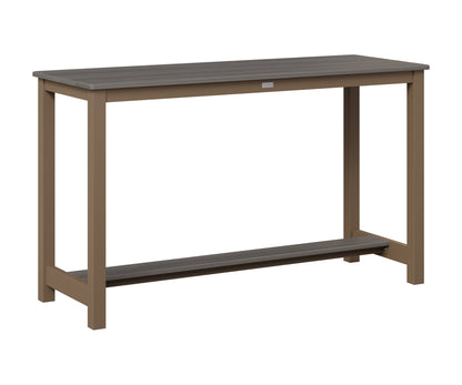 Balcony Table Aluminum Base Counter Height