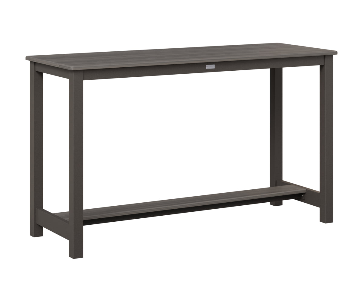 Balcony Table Aluminum Base Counter Height