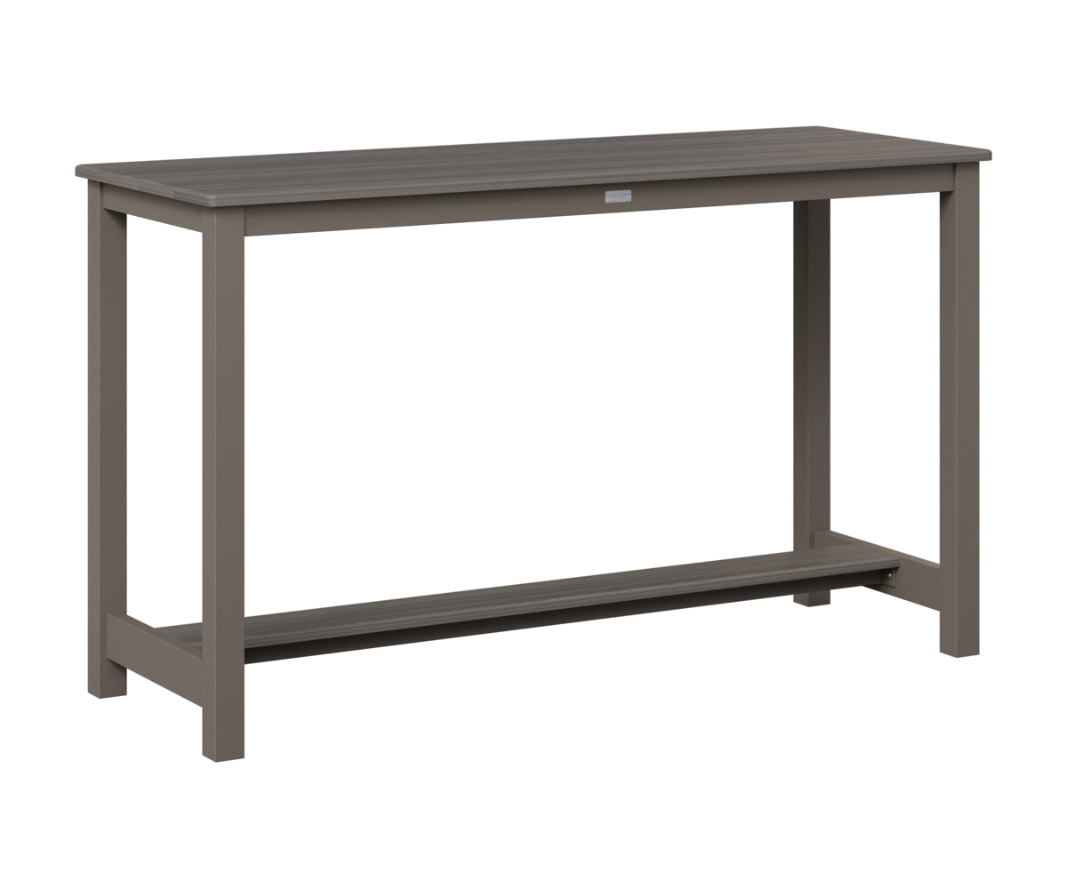 Balcony Table Aluminum Base Counter Height