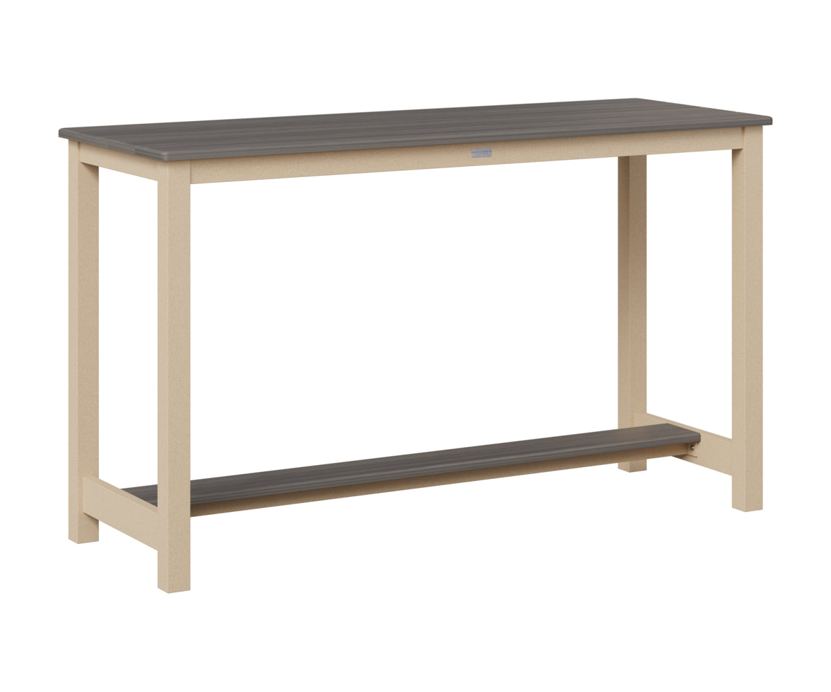Balcony Table Aluminum Base Counter Height