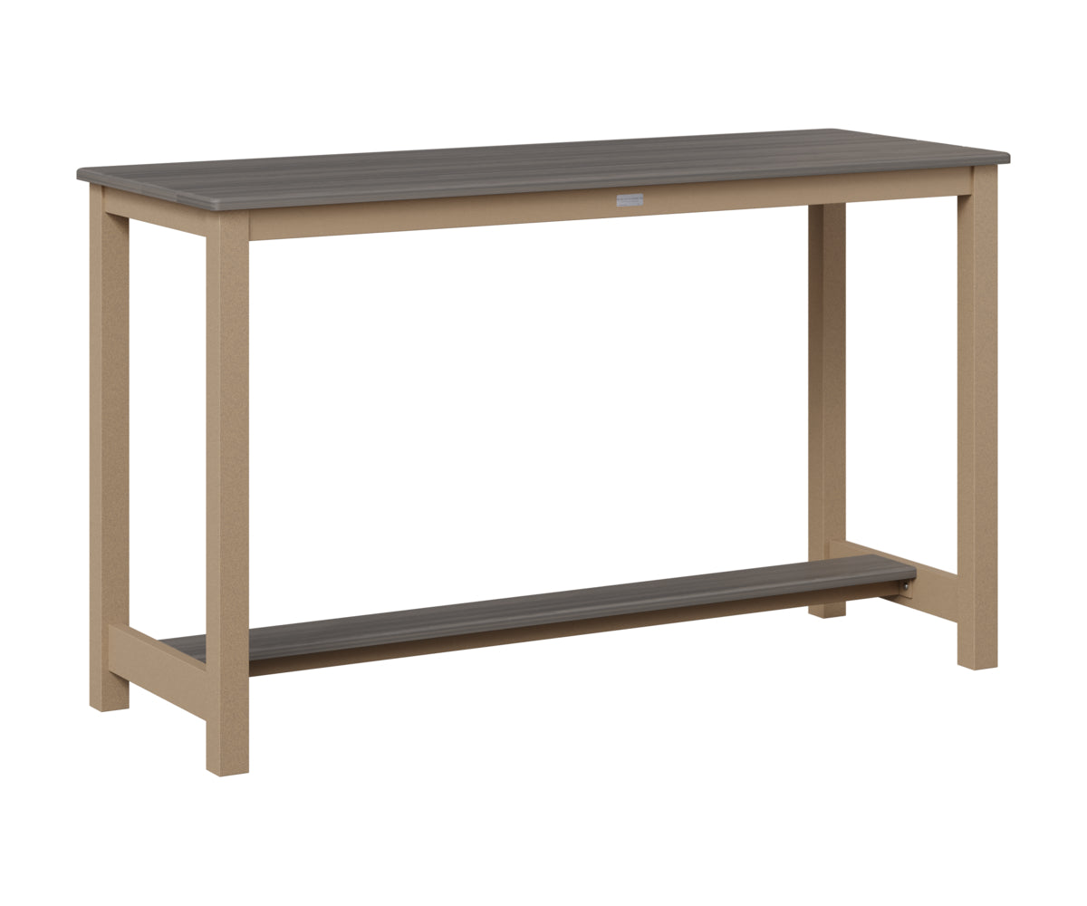 Balcony Table Aluminum Base Counter Height