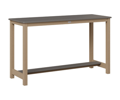 Balcony Table Aluminum Base Counter Height