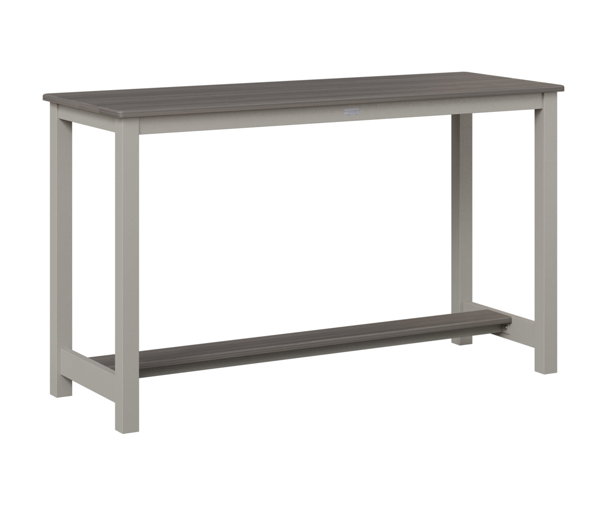 Balcony Table Aluminum Base Counter Height