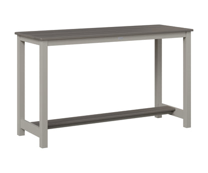 Balcony Table Aluminum Base Counter Height